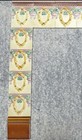 England - Art Nouveau - 22 Original Tiles For Fireplace C1900