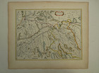 1635 Blaeu Map Zurichgow Et Basiliensis Canton Zurich Basel Luzern Switzerland