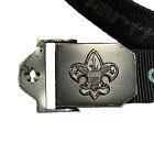 Bsa Carhartt Web Belt Buckle Men 42  Black Adjustable Uniform Boy Scouts America