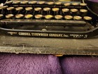 Antique Corona No  3 Folding Portable Typewriter In Original Carrying Case