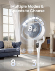2026 Upgraded Dreo Smart Pedestal Fan   90ft Airflow