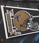 Vintage 1990s Felt Nfl Football Sports Pennant New Orleans Saints Full Size