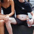 3d Men Beer Fake Belly Dad Bag Waist Packs Waterproof Funny Pack Unisex Bag Gift