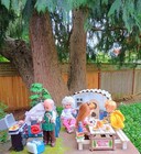 Madame Alexander Dolls 8   Camping With Dad Diorama By  creations By Lynette 