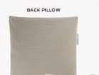 Badesofa Luxury Bath Pillow Beige Size Large 29x21x6 5
