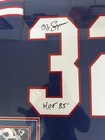 Oj Simpson Signed Buffalo Bills  32 Framed Jersey Hof 85 Jsa Witnessed Coa