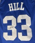 Grant Hill Duke Blue Devils Signed Autographed Jersey 91-92 Champs Jsa Coa Hof