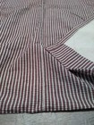 Antique French Kelsch Linen Duvet Black Red White Plaid Bedspread