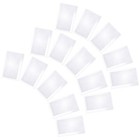 20pcs Magnifying Lens Credit Card Magnifier Sheets Eye Care Reading Aid Tools