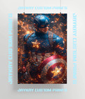 Captain America The Avengers Marvel Comic Mcu Poster Print - No Frame