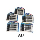 Lot 5 Expo Low-odor Dry Erase Markers  Chisel Tip  Black  4-count Pack School 