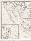 Rand Mcnally 1937 Road Map Of Mexico For Spanish In One Lesson