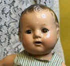 Antique vintage Madame Alexander Composition 11  Baby Doll W Open Mouth 2 Teeth