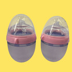 4pack Comotomo Baby Bottles Pink 5oz And 8oz Soft Hygienic Silicone  4280 Z43b12