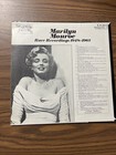 Marilyn Monroe - Rare Recordings 1948-1962 Vinyl Record Original Vintage