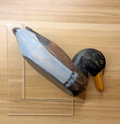 Vintage Hand Carved Painted Wooden Duck Decoy Small Waterfowl Figurine