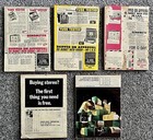 Vintage Popular Electronics Magazines 1950-60s Lot Of 5 Issues