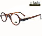   Lot Of 2   Miasto Small Mini Oval Round Readers Reading Glasses  2 25 Tortoise