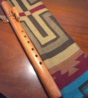 Jonah Thompson Native American Style Cedar Flute Key Of A Minor 19  Navajo W bag