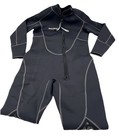 Seaskin Neoprene 3mm Wetsuit Men   s Xsmall Full Bd Suit Front Zip Black New