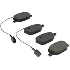 Quality-built Rear Semi-metallic Brake Pads Black Series 1003-1822m Compatible