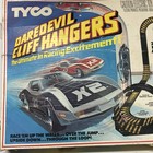 Tyco Daredevil Cliff Hangers Slot Car Race Track Set Complete  extra Controllers