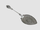 Rare American Coin Silver Medallion Pie Cake Server Peter Krider Philadelphia
