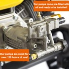 3000 Psi Power Pressure Washer Pump For 3 4  Shaft Horizontal Washer Pump