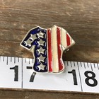 Usa Flag Shirt  Brooch Pin  m25 
