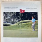 1990s Budget Rental Car Stan Hart Golfer Vintage Print Ad