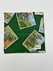 Vintage John Deere Tractor Green Yellow Bandana Farm Cowboy Stamps Rare