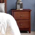 Solid Wood Nightstand Bedside Bedroom Table Night Stand End Storage Drawer Home