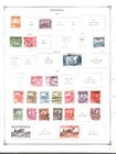 Collection Tunisia Scott Album  Pages  1888 1967  Cat  136 Mint   Used