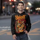 Mens Lightweight Slipknot Prepare For Hell Tour Hoodie Xl