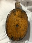 Vintage Antique Ship Pulley Wood Block Maritime Marine Nautical Boat Heavy