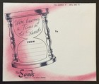 Scarce 1953 Promotional Ephemera   The Sands Hotel Las Vegas   Tallulah Bankhead