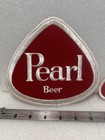 Vintage Pearl Beer Brewery Driver   Shoulder Uniform Patches 1970s Vg Texas