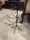 Orvis Iron Metal Table Top Christmas Ornament Display Tree 20   read 