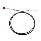 15 Foot  180   Pto Push Pull Cable Assembly - Includes Knob