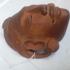 Superb Vintage Thai Or Indonesia Carved Wood Mask