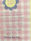Sham  Spring Flowers Standard   Appliqued  Patchwork Quilted New Girls