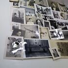 Lot Of 50 Original Random Old Photographs B w Vintage Snapshots Pictures Family