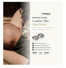 Silver Nursing Cups For Breastfeeding Newborn - Nipple Shields - Regular 