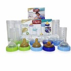 Vintage Playtex Drop-ins Original Nurser Newborn Gift Set Bottles Liners Nos