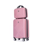 2-piece Hardside Luggage Set With Spinner Wheels Different Colors Suit Case Gift