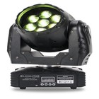 2  Eliminator Stealth Wash Zoom Moving Head Lights dmx Control fogger cables Adj
