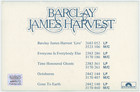 Barclay James Harvest Band Signed Autographed Photo Postcard Amco Coa 29760
