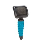 Professional Dog Grooming Soft Slicker Brushes Thin Pins Finer Hair Pet Coats