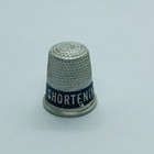 Vtg Bird Brand Shortening Aluminum Advertising Thimble 
