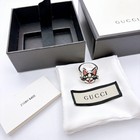 Complete  Mirror-finish Gucci Bosco Boston Terrier Dog Ring  Size 14 